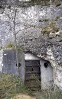 Ligne Maginot - MONT GROS DE ROQUEBRUNE - (Observatoire d'artillerie) - Le bloc d'entrée