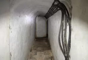 Ligne Maginot - MONT GROS DE ROQUEBRUNE - (Observatoire d'artillerie) - Couloir de l’entrée