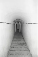 Ligne Maginot - MONT GROS DE ROQUEBRUNE - (Observatoire d'artillerie) - L'accés à la cloche observatoire