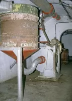 Ligne Maginot - MONT GROS DE ROQUEBRUNE - (Observatoire d'artillerie) - Le dispositif de ventilation gazé, à main et moteur