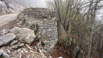 Ligne Maginot - MONT OURS EST - (Abri) - L'entrée protégé