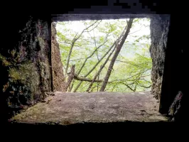 Ligne Maginot - MONT OURS EST - (Abri) - Vue depuis le créneau