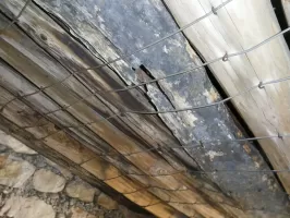 Ligne Maginot - MONT OURS EST - (Abri) - Détail du plafond 