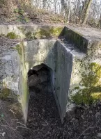 Ligne Maginot - OBERSAASHEIM OUVRAGE 1 - (Blockhaus pour arme infanterie) - Entrée à droite