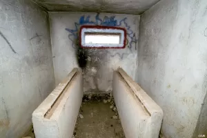 Ligne Maginot - O46 - MADONE DE GORBIO NORD - (Blockhaus pour arme infanterie) - La chambre de tir