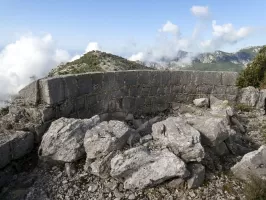 Ligne Maginot - PIC DE GARUCHE SUD - (Observatoire d'artillerie) - Vue sur Siricocca