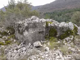 Ligne Maginot - SAINT OUEN - COTE 680 - (Observatoire indéterminé) - Créneau Ouest