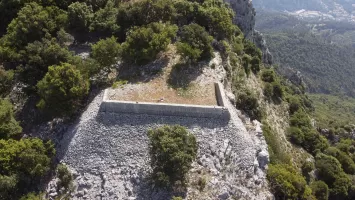 Ligne Maginot - SIRICOCCA SUD - (Observatoire d'artillerie) - Parapet sud