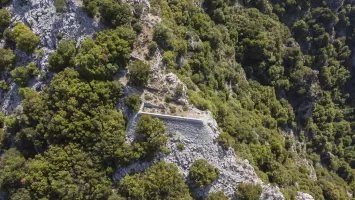 Ligne Maginot - SIRICOCCA SUD - (Observatoire d'artillerie) - Parapet ouest