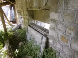 Ligne Maginot - SIRICOCCA SUD - (Observatoire d'artillerie) - Volet de créneau 