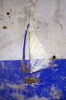 Ligne Maginot - TETE DE CHIEN - (Casernement) - Peinture murale dans le bâtiment G 