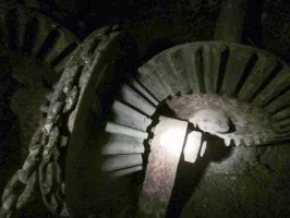 Ligne Maginot - TETE DE CHIEN - FORT MASSENA (6° BIE - 157° RAP) - (Position d'artillerie préparée) - Mécanisme d'éclipse du verrou