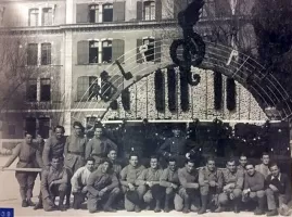 Ligne Maginot - 3e compagnie du 76° BAF - Photo de personnels de la 3 Compagnie du 76° Bataillon Alpin de Forteresse (Temps de paix)