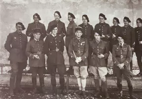 Ligne Maginot - 3e compagnie du 76° BAF - Photo de personnels de la 3 Compagnie du 76° Bataillon Alpin de Forteresse (Temps de paix)