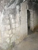 Ligne Maginot - TETE DE CHIEN - FORT MASSENA (6° BIE - 157° RAP) - (Position d'artillerie préparée) - Tunnel d'accès par le bas au magasin à poudre.