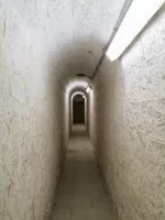 Ligne Maginot - TETE DE CHIEN - FORT MASSENA (6° BIE - 157° RAP) - (Position d'artillerie préparée) - Une des nombreuses galeries