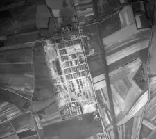 Ligne Maginot - WOIPPY - (Dépôt du Génie) - Photo aérienne de 1946