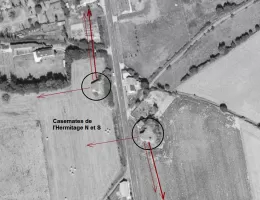 Ligne Maginot - A12 - ERMITAGE SUD - (Casemate d'infanterie) - 