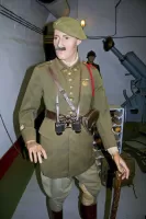 Ligne Maginot - Capitaine du 153e RIF - Uniforme de capitaine du 153e RIF au musée du Hackenberg