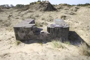 Ligne Maginot - DUNES SUD - (Cuve pour canon) - 