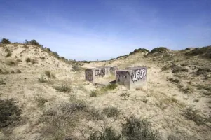 Ligne Maginot - DUNES SUD - (Cuve pour canon) - 