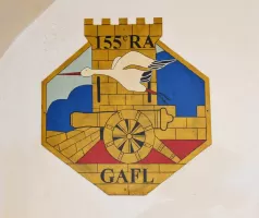 Ligne Maginot - 155° Régiment d'Artillerie de Position (RAP) (155 RAP) - La fresque du Schœnenbourg