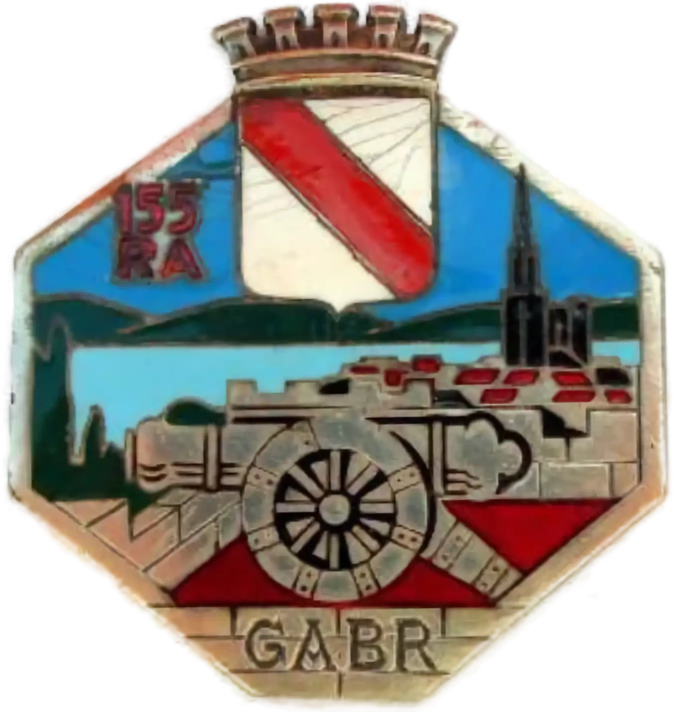 155° Régiment d'Artillerie de Position (RAP)- GABR