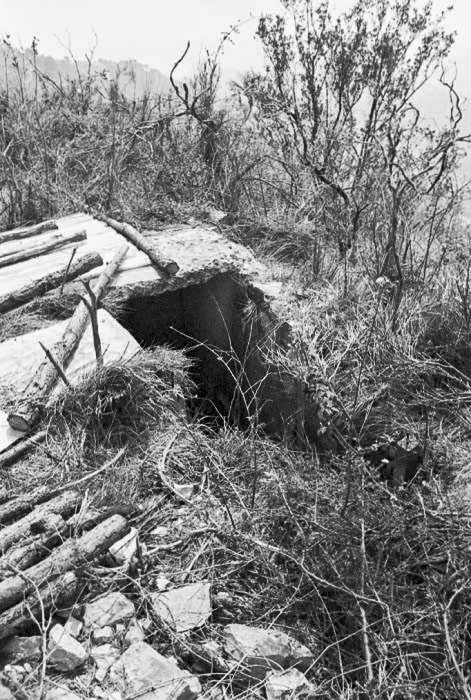 Ligne Maginot - LA COLETTA (LC) - (Ouvrage d'infanterie) - Le bloc 4, l'observatoire ?