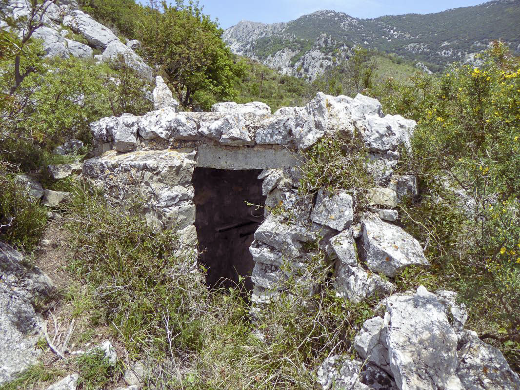 Ligne Maginot - LA PENA (PE) - (Ouvrage d'infanterie) - Blockhaus 1 - ELLENA-CUNY