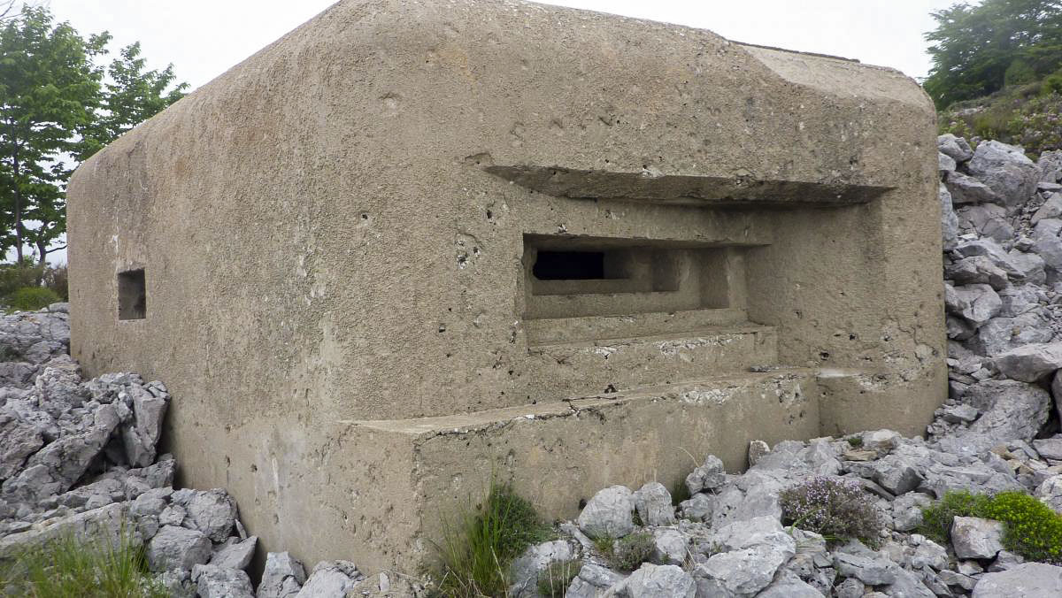 Ligne Maginot - MADONE DE GORBIO CENTRE - (Blockhaus pour arme infanterie) - 