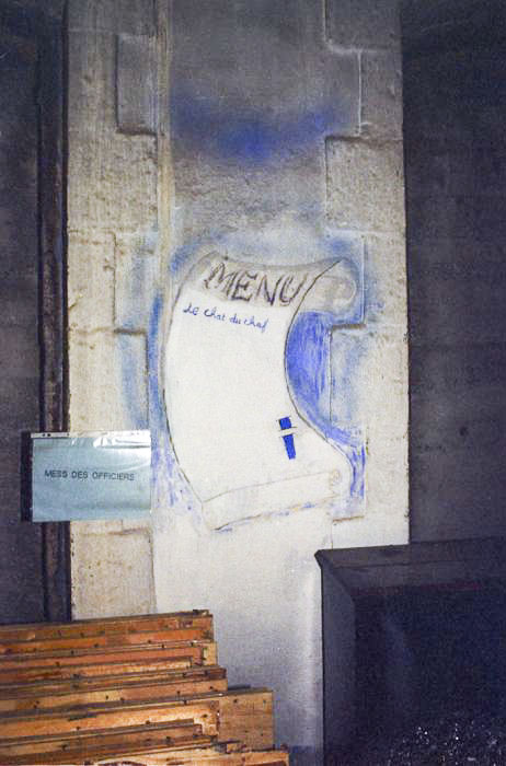Ligne Maginot - MONT CHAUVE D'ASPREMONT - (Central téléphonique isolé) - Fresques intérieures
