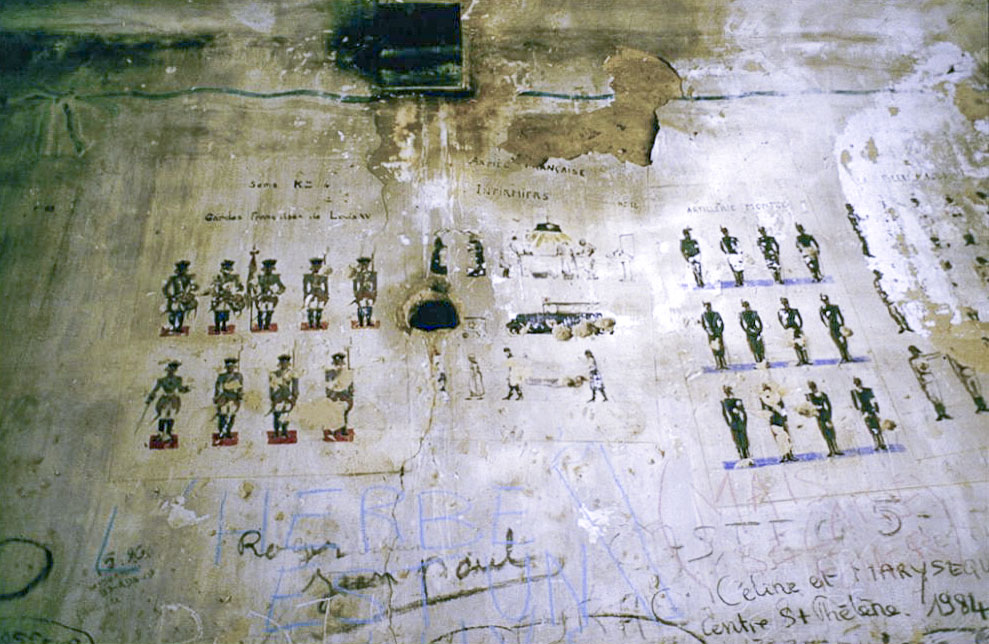 Ligne Maginot - MONT CHAUVE D'ASPREMONT - (Central téléphonique isolé) - Fresques / dessins