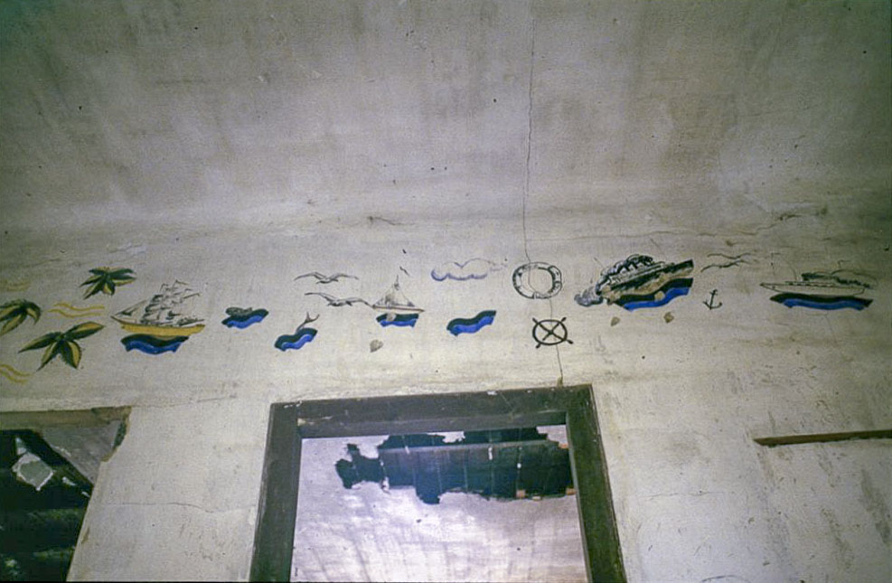 Ligne Maginot - MONT CHAUVE D'ASPREMONT - (Central téléphonique isolé) - Fresques / dessins