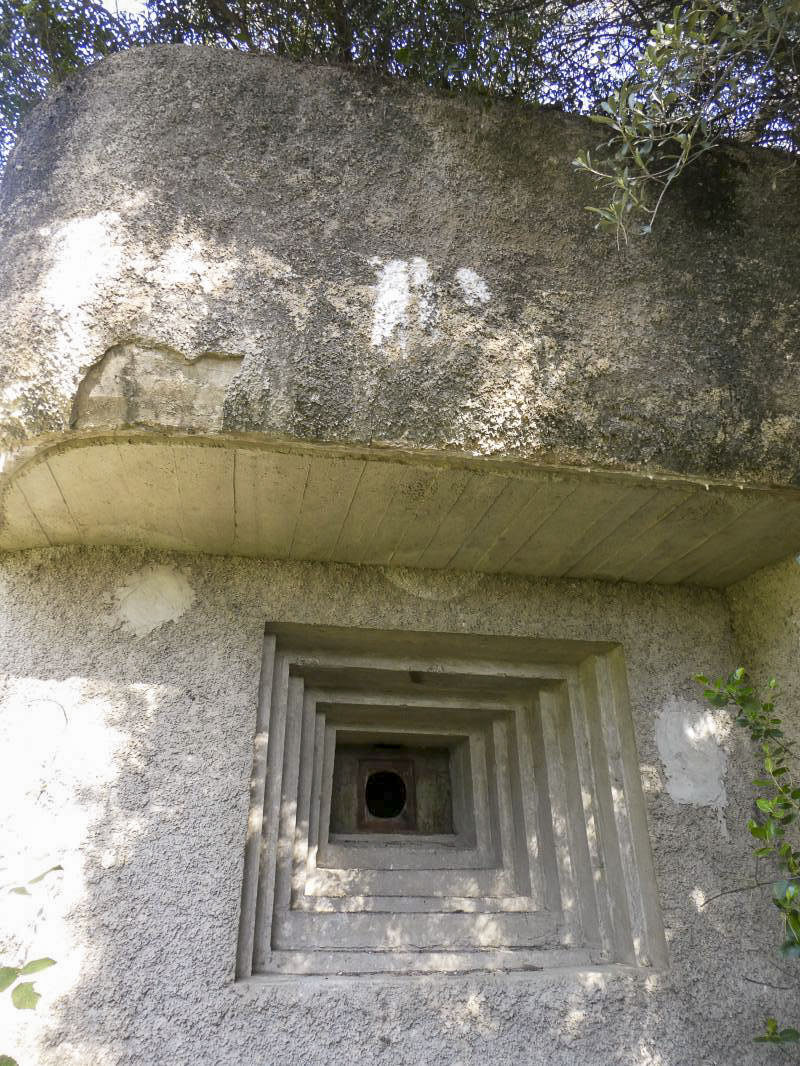 Ligne Maginot - O13 - GORBIO NORD - (Casemate d'infanterie - Simple) - Créneau mitrailleuse