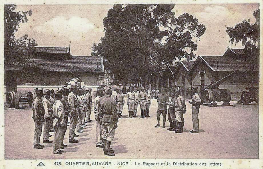 Ligne Maginot - QUARTIER AUVARE - SAINT ROCH (157° RAP) - (Casernement) - La distribution du courrier - Inconnu