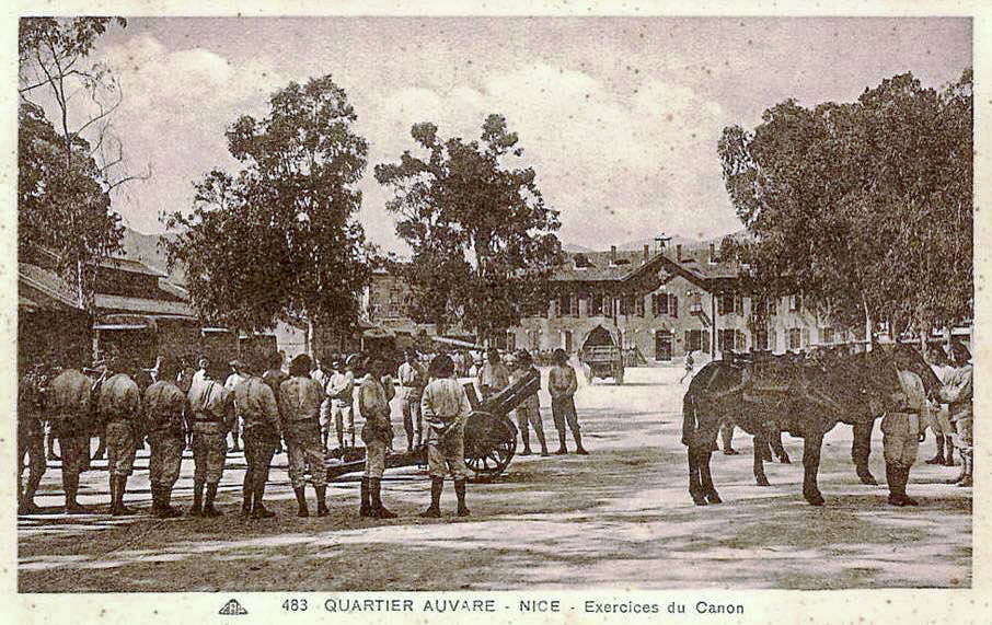 Ligne Maginot - QUARTIER AUVARE - SAINT ROCH (157° RAP) - (Casernement) - Exercices au canon  - Inconnu