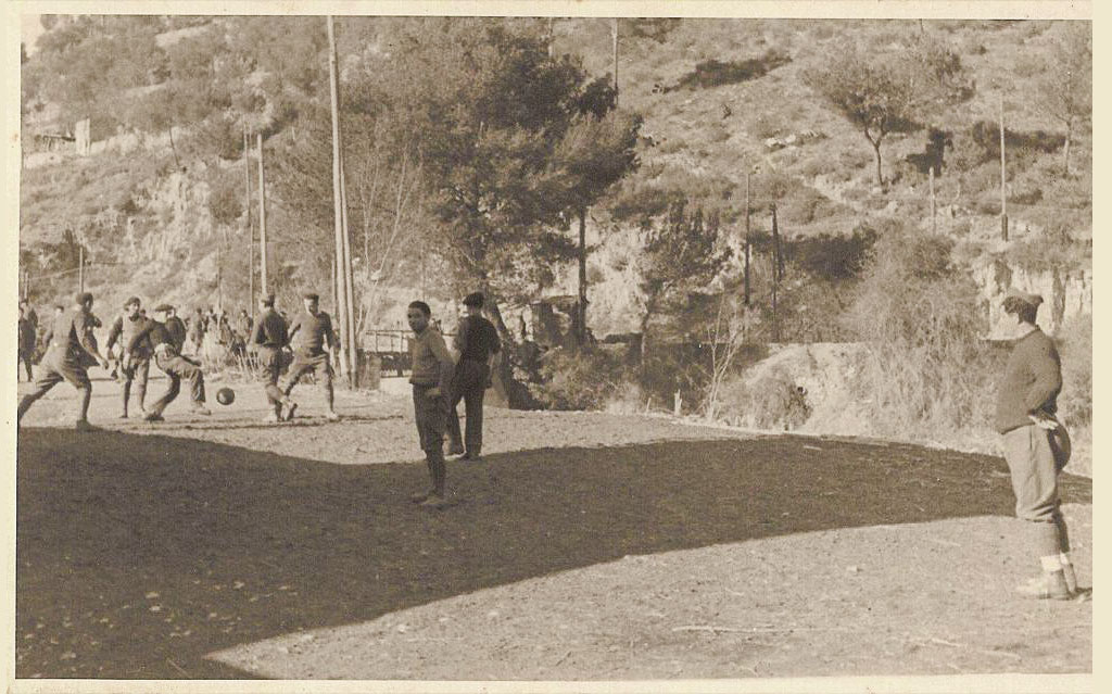 Ligne Maginot - Artilleurs du 157° RAP - Photo prise à Drap (Nice)