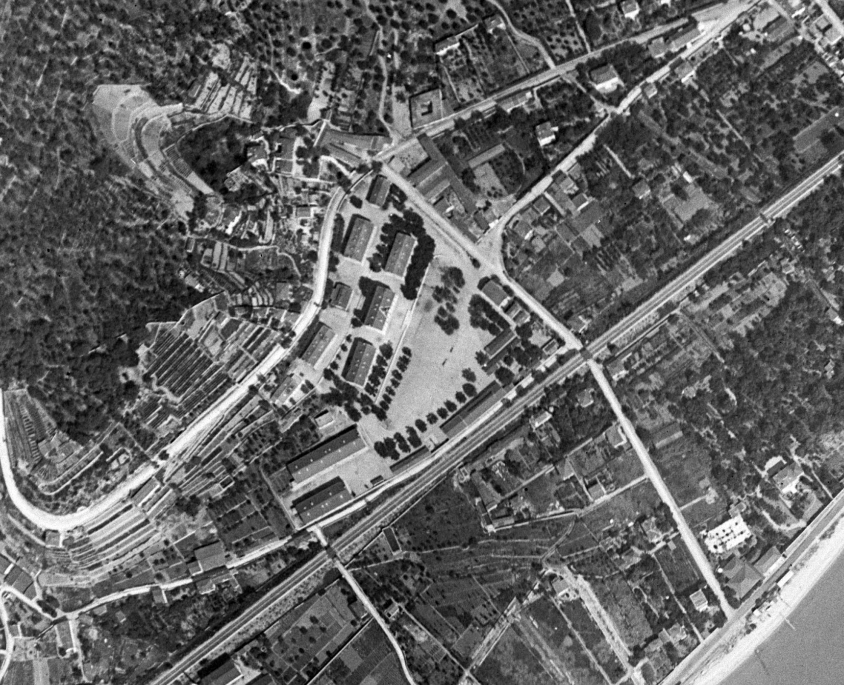 Ligne Maginot - QUARTIER GARDANNE - (Camp de sureté) -  - IGN - Géoportail 1924