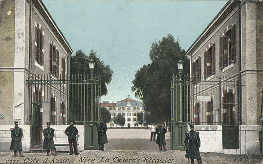 Ligne Maginot - QUARTIER RIQUIER - SAINT JEAN D'ANGELY (22° BCA) - (Casernement) - L'entrée en 1910 - Inconnu