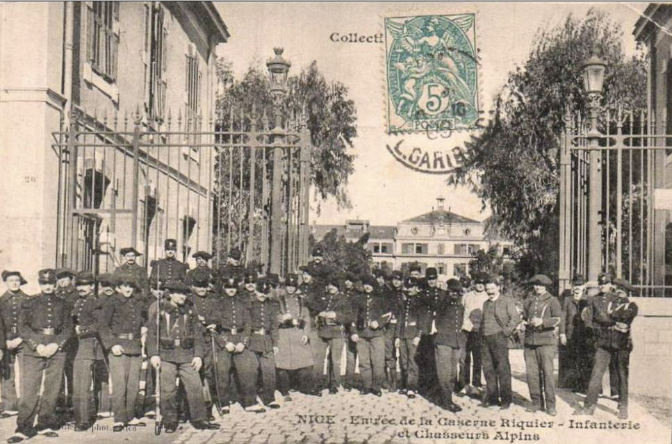 Ligne Maginot - QUARTIER RIQUIER - SAINT JEAN D'ANGELY (22° BCA) - (Casernement) - L'entrée en 1908 - Inconnu