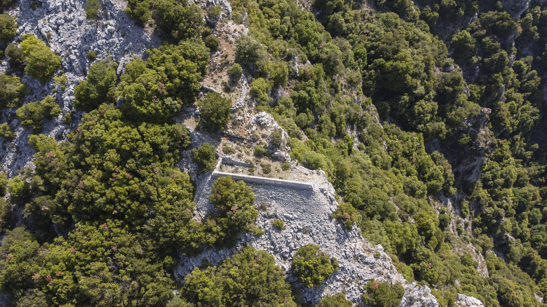 Ligne Maginot - SIRICOCCA SUD - (Observatoire d'artillerie) - Parapet ouest - ELLENA - CUNY
