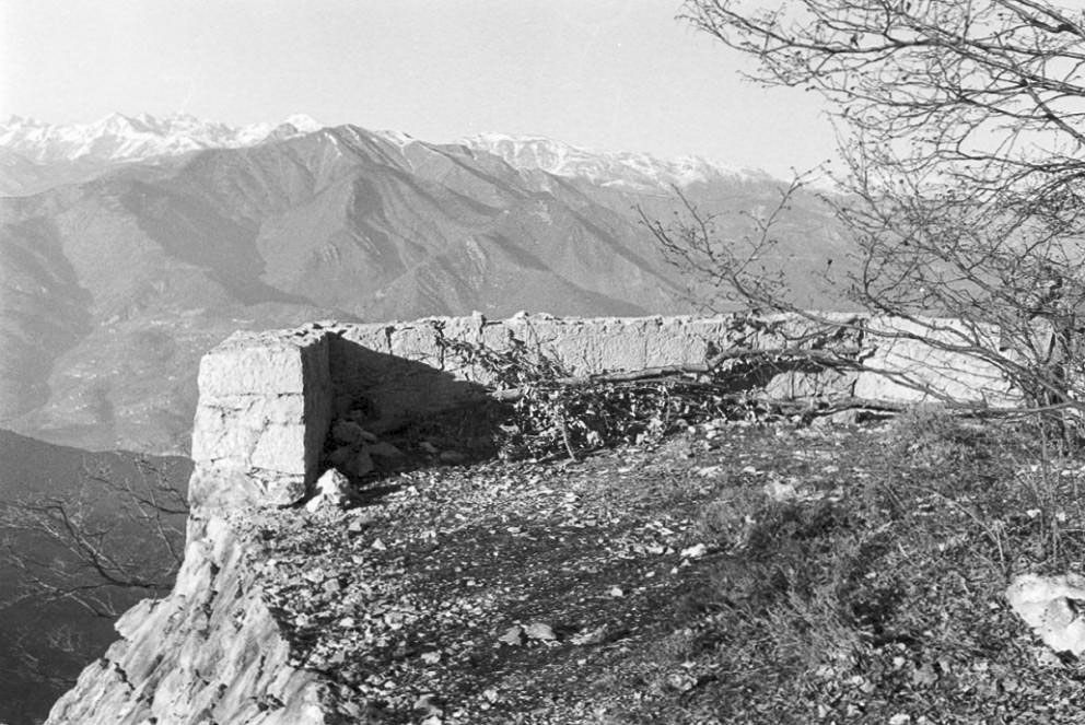 Ligne Maginot - TETE DU LOUP - (Position d'artillerie préparée) - Plateforme pour piéce d'artillerie - LOVINY Alain