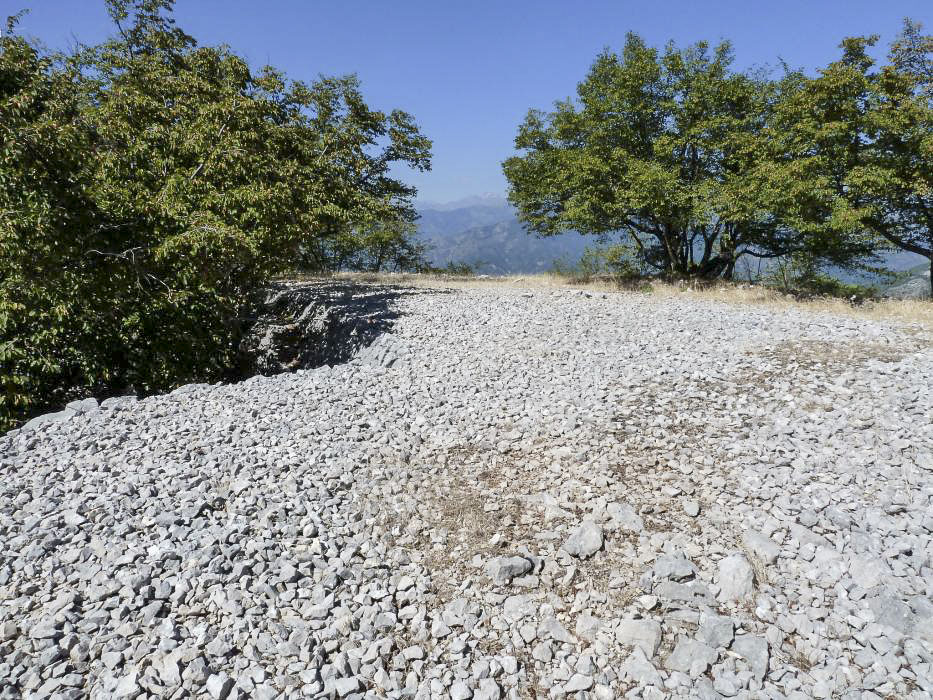 Ligne Maginot - TETE DU LOUP - (Position d'artillerie préparée) - Autre vue de la plate forme - Jean-François PERRIGAULT