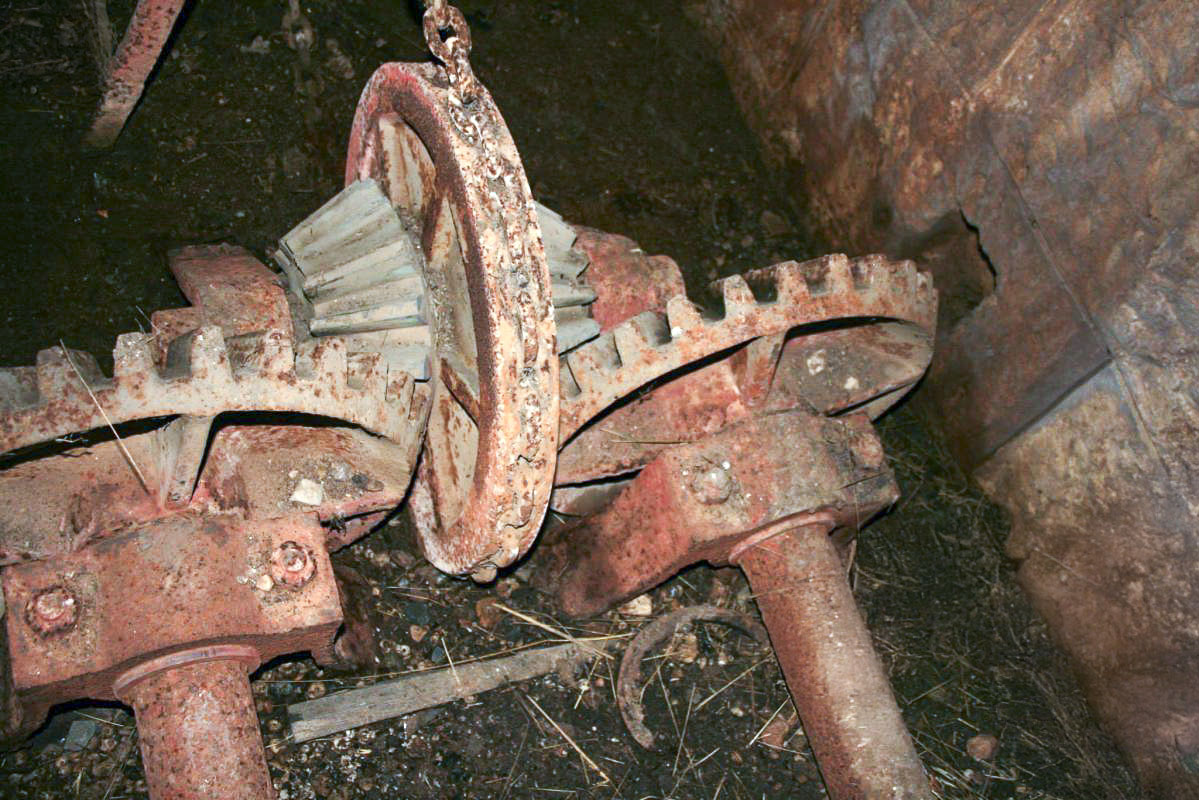 Ligne Maginot - TETE DE CHIEN - FORT MASSENA (6° BIE - 157° RAP) - (Position d'artillerie préparée) - Mécanisme d'éclipse du verrou - Laurent ICARDO