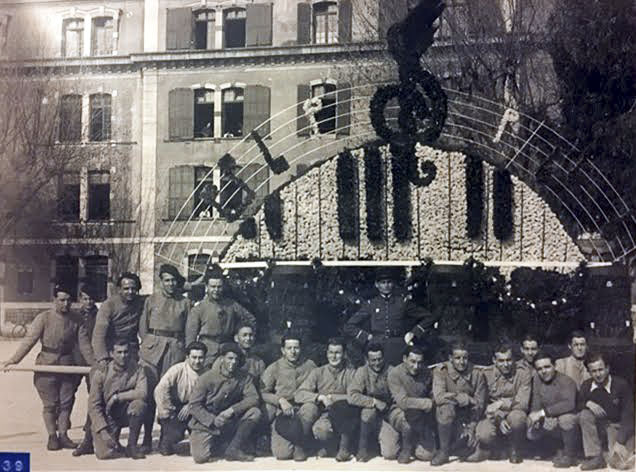 Ligne Maginot - 3e compagnie du 76° BAF - Photo de personnels de la 3 Compagnie du 76° Bataillon Alpin de Forteresse (Temps de paix)