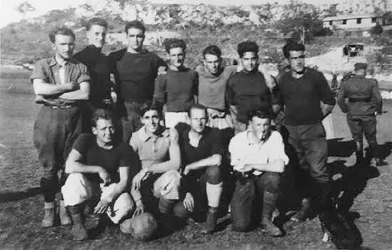 Ligne Maginot - 3e compagnie du 76° BAF - Photo de personnels de la 3 Compagnie du 76° Bataillon Alpin de Forteresse (Temps de paix)