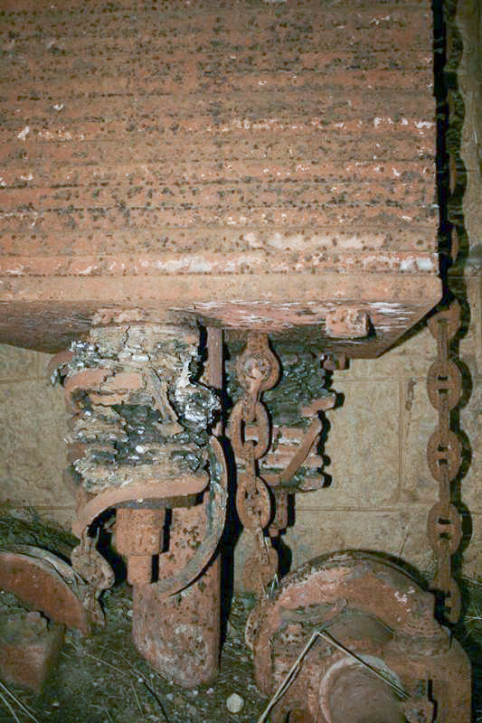 Ligne Maginot - TETE DE CHIEN - FORT MASSENA (6° BIE - 157° RAP) - (Position d'artillerie préparée) - Contrepoids du verrou - Laurent ICARDO