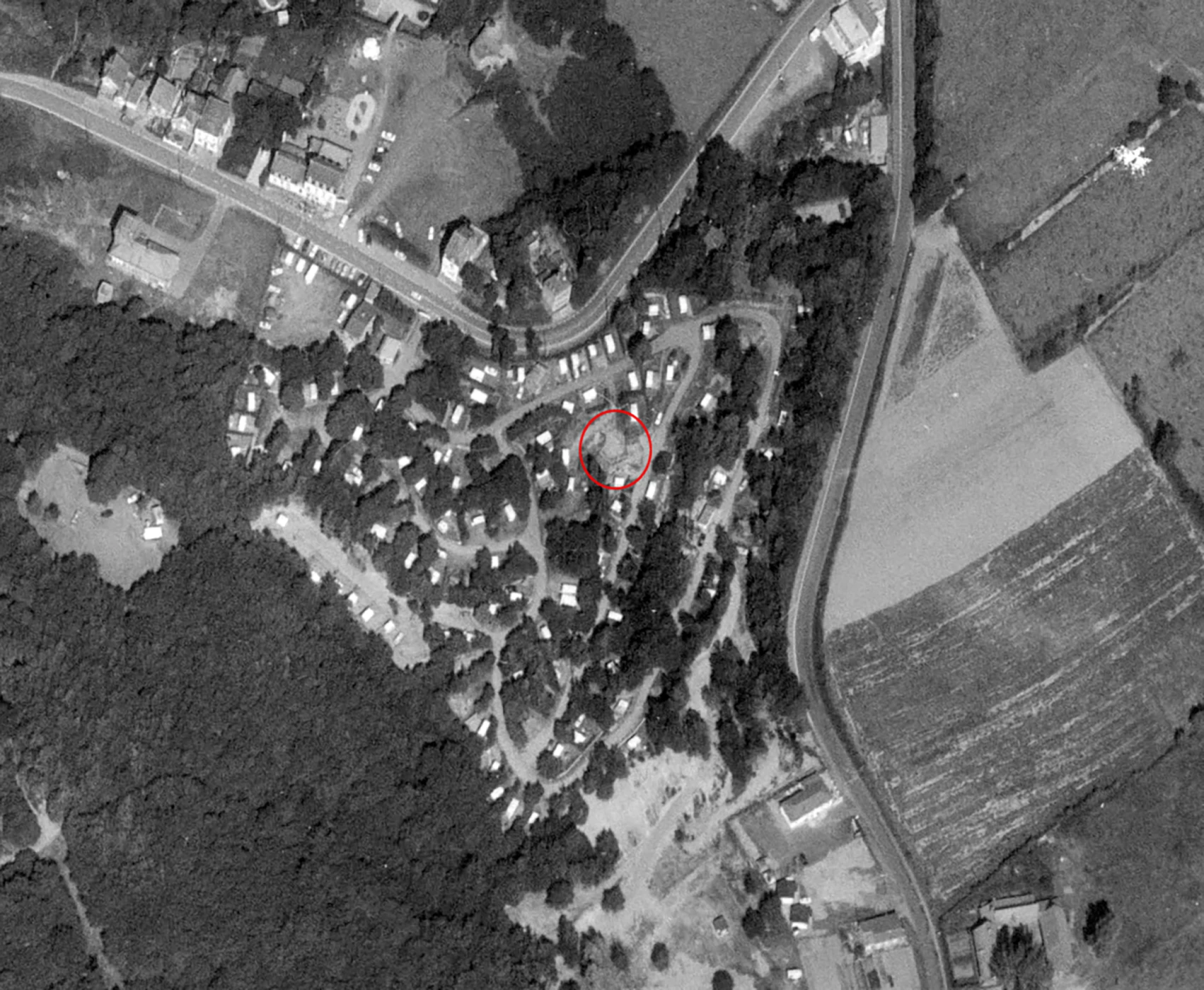 Ligne Maginot - A10 - MONT NOIR DROITE - (Casemate d'infanterie - Simple) -  - IGN - Géoportail 1970