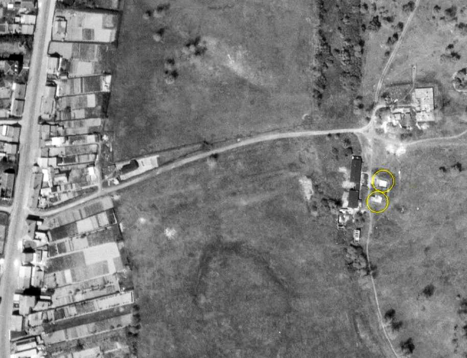 Ligne Maginot - B37/38 BASSE PLAINE 8 et 9 - (Blockhaus pour arme infanterie) -  - IGN - Géoportail 1957