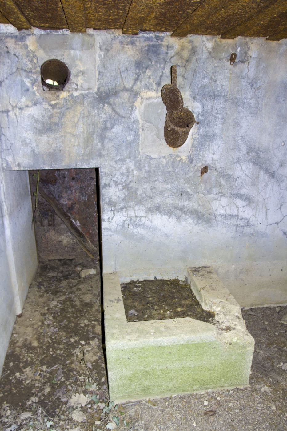 Ligne Maginot - CB301 - KANFENER BUSCH 7 - (Blockhaus pour canon) - L'entrée du personnel - Michel Teiten